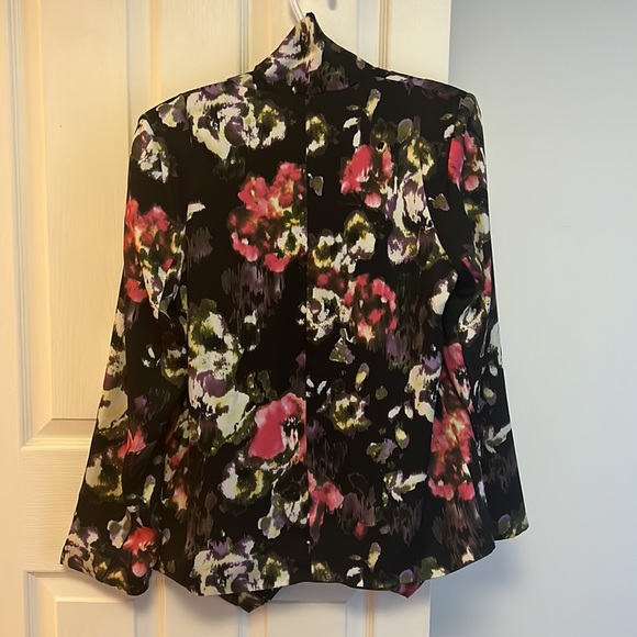 Anthropologie Floral Blazer NWOT - Picture 2 of 7